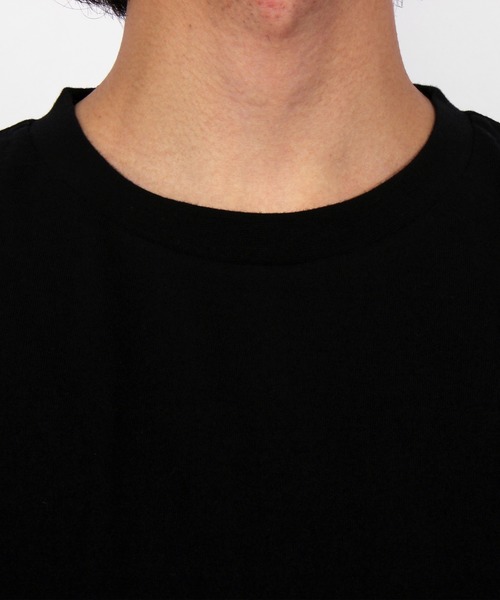 ８(eight)（エイト）の「USA ロゴ ビッグTシャツ（Tシャツ/カットソー・メンズ・ネイビー/ブラック×グリーン/ブラック×イエロー・MEDIUM/LARGE）」の6枚目の写真