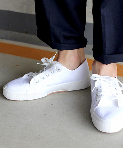 GRAZIANA（グラチィアーナ）の「【GRAZIANA】TENNIS MADE IN ITALY（スニーカー・レディース・ホワイト/ブラック/ネイビー・38/42/43/37/41）」の11枚目の写真