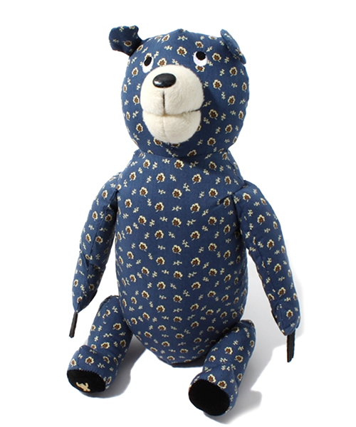 coen（コーエン）の「coen ANDOVER柄ビッグベアーぬいぐるみ2013SS（その他小物・レディース・ホワイト/ターコイズブルー/ネイビー・フリー）」の2枚目の写真