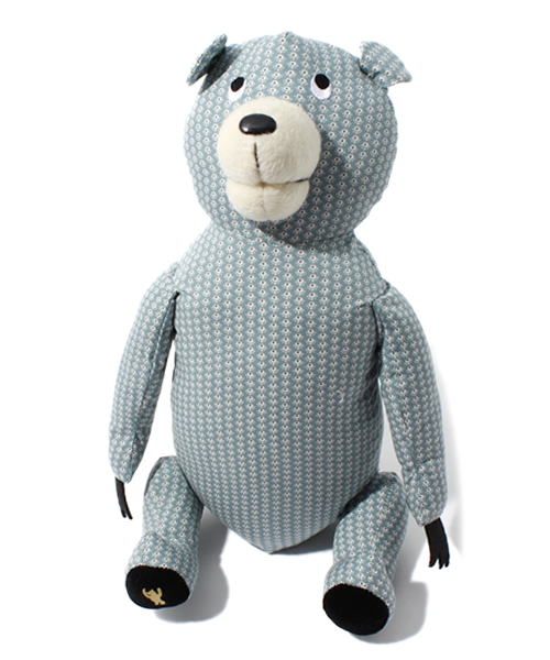 coen（コーエン）の「coen ANDOVER柄ビッグベアーぬいぐるみ2013SS（その他小物・レディース・ホワイト/ターコイズブルー/ネイビー・フリー）」の3枚目の写真