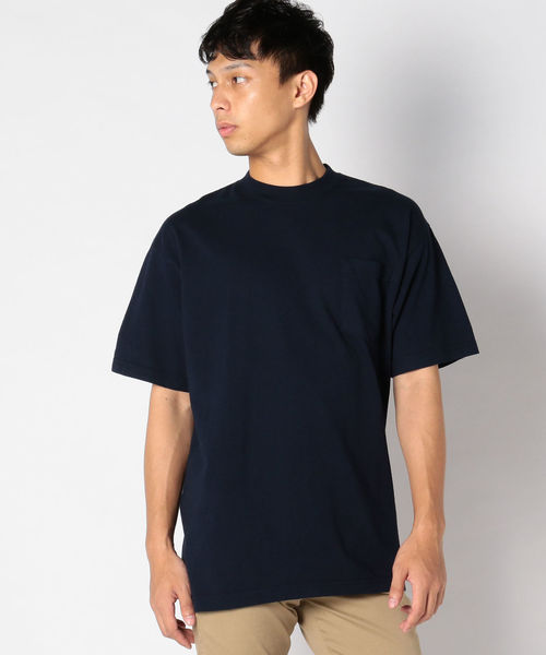 SHIPS(シップス)の「LA APPAREL: 6.5オンス ポケットTシャツ(Tシャツ/カットソー・メンズ・ブラック/レッド/ネイビー/ホワイト・MEDIUM/LARGE/X-LARGE/SMALL)」の3枚目の写真