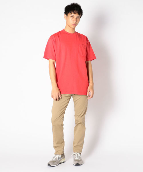 SHIPS(シップス)の「LA APPAREL: 6.5オンス ポケットTシャツ(Tシャツ/カットソー・メンズ・ブラック/レッド/ネイビー/ホワイト・MEDIUM/LARGE/X-LARGE/SMALL)」の13枚目の写真