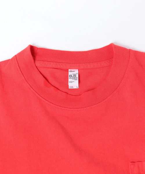 SHIPS(シップス)の「LA APPAREL: 6.5オンス ポケットTシャツ(Tシャツ/カットソー・メンズ・ブラック/レッド/ネイビー/ホワイト・MEDIUM/LARGE/X-LARGE/SMALL)」の9枚目の写真