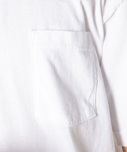 SHIPS(シップス)の「LA APPAREL: 6.5オンス ポケットTシャツ(Tシャツ/カットソー・メンズ・ブラック/レッド/ネイビー/ホワイト・MEDIUM/LARGE/X-LARGE/SMALL)」の5枚目の写真