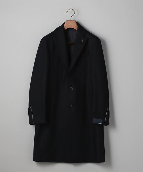 ラルディーニ　メルトンチェスターコート　ネイビー　52 IG23098AE ラルディーニ メルトンチェスターコート ネイビー 52 IG23098AE 【公式