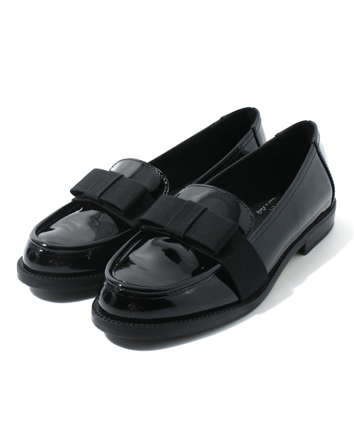 BEAUTY&YOUTH UNITED ARROWS（ビューティーアンドユースユナイテッドアローズ）の「BYTF Diego Bellini リボンローファー ¨ ◆（ローファー・レディース・ブラック/ホワイト/ナチュラル・36/37/38/35）」の2枚目の写真