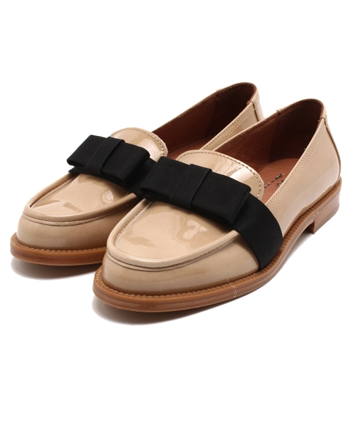 BEAUTY&YOUTH UNITED ARROWS（ビューティーアンドユースユナイテッドアローズ）の「BYTF Diego Bellini リボンローファー ¨ ◆（ローファー・レディース・ブラック/ホワイト/ナチュラル・36/37/38/35）」の4枚目の写真