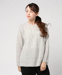 DECOY SINCE 1981 | ヤク混ケーブル柄ニットプルオーバー(ニット/セーター)