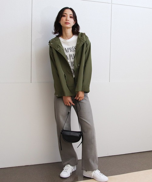 Social GIRL(ソーシャルガール)の「バックテール マウンテンパーカー ジャケット(マウンテンパーカー・レディース・ベージュ/ネイビー/レッド/マスタード/カーキ/ブラック/モカ/ライトカーキ/アイボリー・M/L/S/LL/3L)」の13枚目の写真