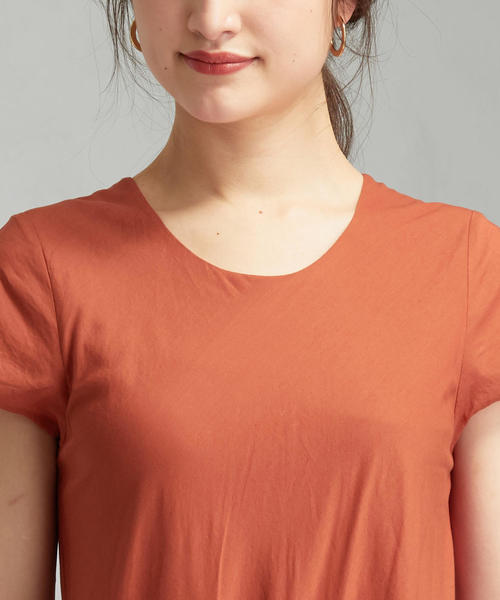 green label relaxing（グリーンレーベルリラクシング）の「CFC INDIA ティアード マキシ ワンピース（ワンピース・レディース・ブラック/オレンジ系その他/モカ・38/36）」の13枚目の写真