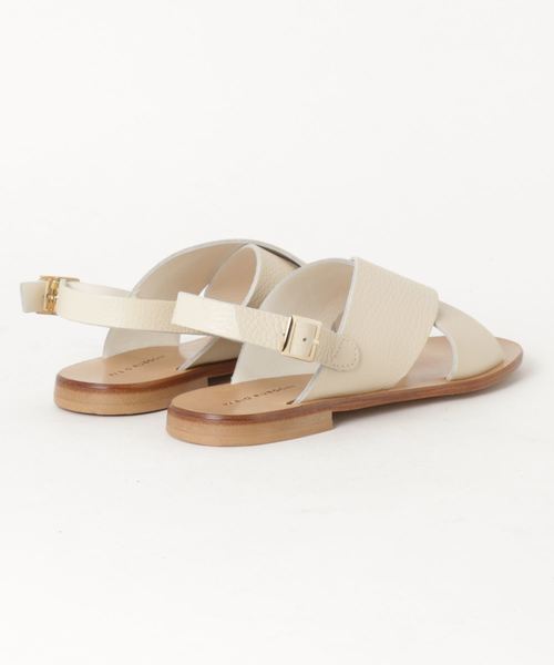 flower（フラワー）の「ファビオクロスサンダル（サンダル・レディース・ホワイト・6/8/7）」の2枚目の写真