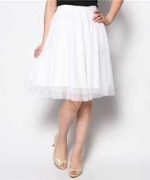 one after another NICE CLAUP | 【ナイスクラップ】チュールスカート(スカート)