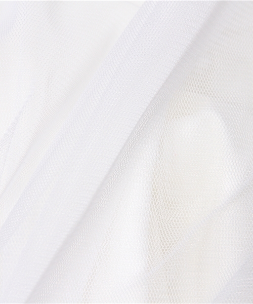 one after another NICE CLAUP（ワンアフターアナザーナイスクラップ）の「【ナイスクラップ】チュールスカート（スカート・レディース・ナチュラル/ブラック/オフホワイト・FREE）」の10枚目の写真