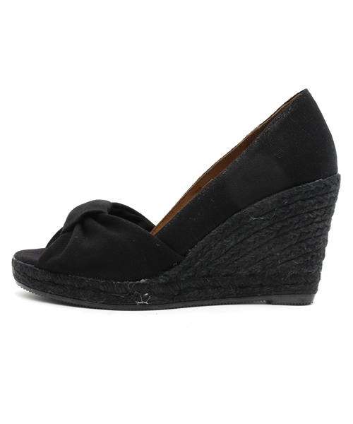 Soareak（ソアリーク）の「【GAIMO】リボンフロントオープントゥ（サンダル・レディース・ブラック/ブルー/ライトピンク・38/36/37）」の4枚目の写真