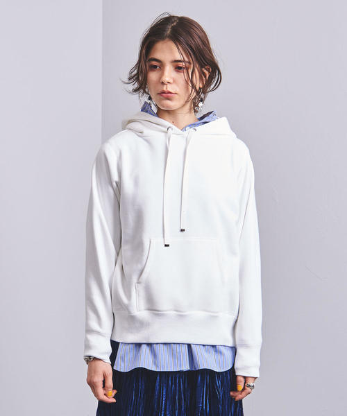 UNITEDARROWS】オフホワイトパーカー MARW UNITED ARROWS シアー