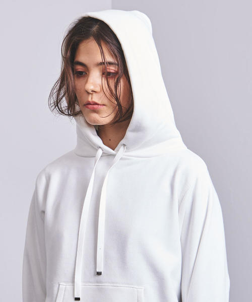 UNITED ARROWS（ユナイテッドアローズ）の「UWSC コットン パーカー†（パーカー・レディース・ベージュ/オフホワイト/ブラック・FREE）」の13枚目の写真