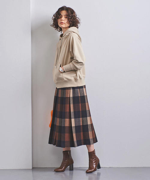 UNITED ARROWS（ユナイテッドアローズ）の「UWSC コットン パーカー†（パーカー・レディース・ベージュ/オフホワイト/ブラック・FREE）」の6枚目の写真