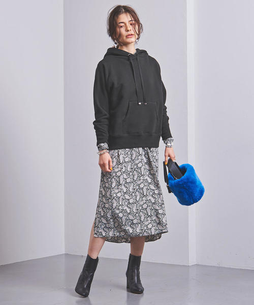 UNITED ARROWS（ユナイテッドアローズ）の「UWSC コットン パーカー†（パーカー・レディース・ベージュ/オフホワイト/ブラック・FREE）」の15枚目の写真