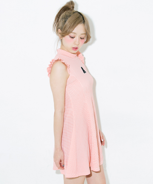 L.D.S.(エルディーエス)の「BUT I'M A CHEERLEADER DRESS(ワンピース・レディース・ブラック系/ブルー系/ピンク系・FREE)」の7枚目の写真