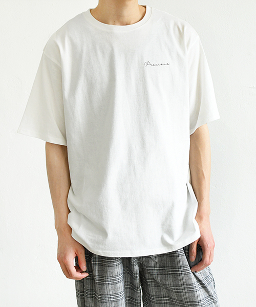 PairPair（ペアペア）の「【リンクコーデ専門ブランド/ペアペア】筆記体ロゴビッグＴ(男女兼用)（Tシャツ/カットソー・レディース・ブラック/オフホワイト/モカ・FREE）」の13枚目の写真