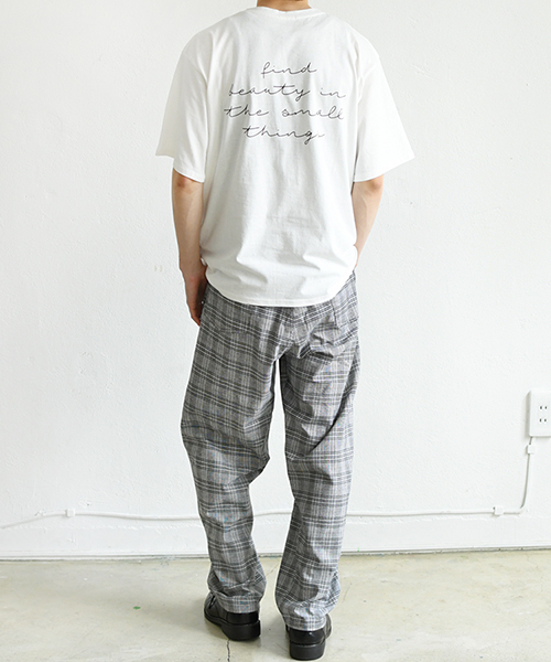 PairPair（ペアペア）の「【リンクコーデ専門ブランド/ペアペア】筆記体ロゴビッグＴ(男女兼用)（Tシャツ/カットソー・レディース・ブラック/オフホワイト/モカ・FREE）」の18枚目の写真