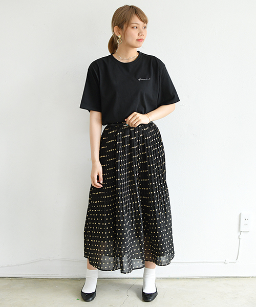 PairPair（ペアペア）の「【リンクコーデ専門ブランド/ペアペア】筆記体ロゴビッグＴ(男女兼用)（Tシャツ/カットソー・レディース・ブラック/オフホワイト/モカ・FREE）」の22枚目の写真