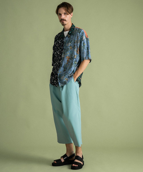 UNITED TOKYO（ユナイテッドトウキョウ）の「ビンテージパネルオープンカラーシャツ（シャツ/ブラウス・メンズ・ネイビー/マルチ・3/1/2）」の15枚目の写真