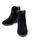 crocs�i�N���b�N�X�j�́u���C �V���Z�e�B�b�N �X�G�[�h �E�F�b�W �u�[�e�B �E�B���� Leigh Synthetic Suede Wedge Bootie  W�i�u�[�e�B�j�v�b�ڍ׉摜