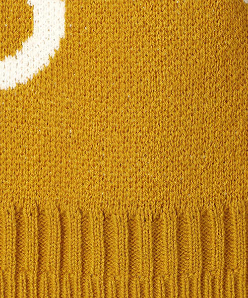COMME CA ISM（コムサイズム）の「《洗える》ランダムロゴニット（ニット/セーター・キッズ・ネイビー/ブラウン/レッド/マスタード・110cm/100cm/120cm/130cm）」の14枚目の写真