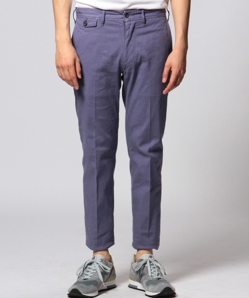 UNITED ARROWS（ユナイテッドアローズ）の「UAS コットンリネン　ストレッチチノ　トラウザーズ ◆（チノパンツ・メンズ・ホワイト/ベージュ/コバルトブルー・52/50/42/44/48/46）」の4枚目の写真