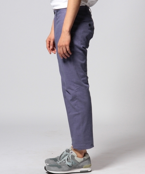 UNITED ARROWS（ユナイテッドアローズ）の「UAS コットンリネン　ストレッチチノ　トラウザーズ ◆（チノパンツ・メンズ・ホワイト/ベージュ/コバルトブルー・52/50/42/44/48/46）」の5枚目の写真