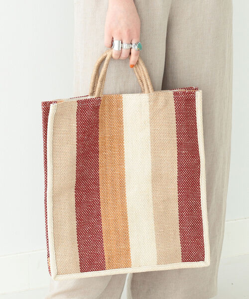 セール Maison Bengal ストライプ トート バッグ トートバッグ Beams Lights ビームスライツ のファッション通販 Zozotown