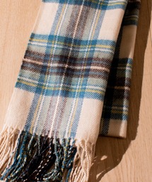 JOHN'S CLOSET | 【g】国産ソフトタッチ無地＆チェックマフラー(マフラー)