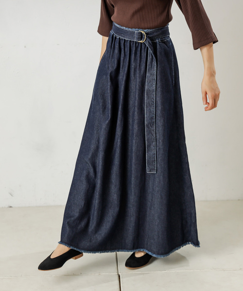 セール ブランド古着 デニムロングスカート デニムスカート Ciaopanic Typy チャオパニックティピー のファッション通販 Zozoused