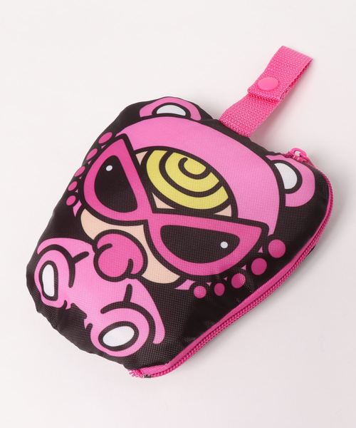 HYSTERIC MINI ヒステリックミニ ブランケット 収納袋付き ピンク