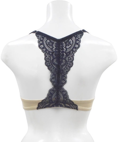 ANNEBRA（アンブラ）の「Rich 3/4カップフロントホックブラジャー（ブラジャー・レディース・ブルー/ベージュ・B70/B75/D80/E70/C75/D75/E80/F70/C70/G70/G75/E75/C80/F75/D70）」の13枚目の写真