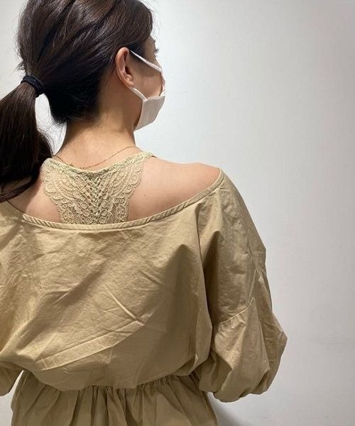 ANNEBRA（アンブラ）の「Rich 3/4カップフロントホックブラジャー（ブラジャー・レディース・ブルー/ベージュ・B70/B75/D80/E70/C75/D75/E80/F70/C70/G70/G75/E75/C80/F75/D70）」の5枚目の写真