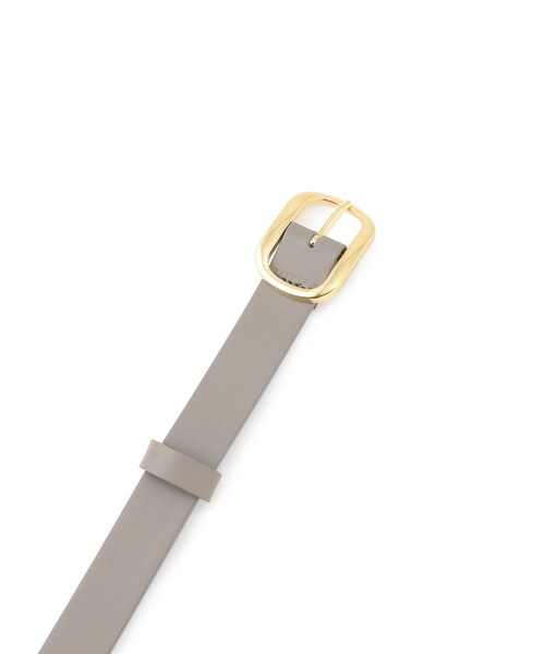 ROPE' PICNIC（ロペピクニック）の「20mmオイルレザーベルト（ベルト・レディース・グレー系その他/ダークブラウン/キナリ・FREE）」の9枚目の写真