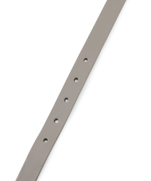 ROPE' PICNIC（ロペピクニック）の「20mmオイルレザーベルト（ベルト・レディース・グレー系その他/ダークブラウン/キナリ・FREE）」の8枚目の写真