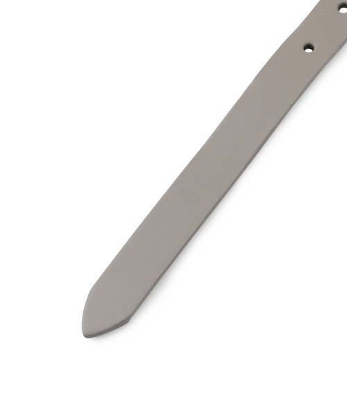 ROPE' PICNIC（ロペピクニック）の「20mmオイルレザーベルト（ベルト・レディース・グレー系その他/ダークブラウン/キナリ・FREE）」の7枚目の写真