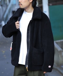 FREAK'S STORE | WEB限定 MACOBER×FREAK'S STORE/マコバー 別注 ビッグシルエット ボアフリースブルゾン(ブルゾン)