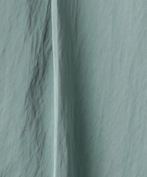 BEAUTY&YOUTH UNITED ARROWS（ビューティーアンドユースユナイテッドアローズ）の「BY サテンバックゴムタックテーパードパンツ（その他パンツ・レディース・ブラック/ベージュ/ライム/マスタード/ライラック/ピンク・SMALL/MEDIUM）」の9枚目の写真