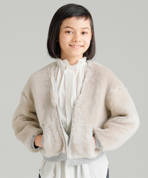 arch フリース ボア ジャケット♡L ARCH & LINE,ボアフリース