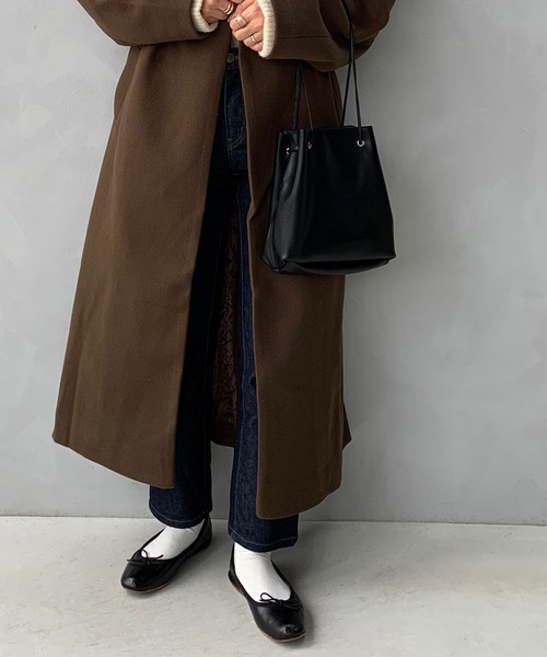 LE MORE(リモア)の「3wayフェイクレザーバッグ(ハンドバッグ・レディース・ブラック/アイボリー/ブラウン・FREE)」の7枚目の写真