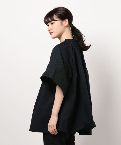 coca（coca）（コカ）の「コットン ギャザーワイドスリーブシャツ（シャツ/ブラウス・レディース・ホワイト/ブラック・ONE SIZE）」の15枚目の写真