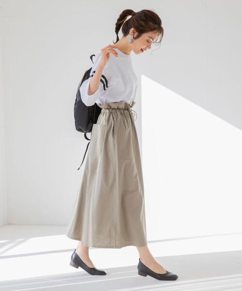 coen（コーエン）の「UVカット機能付きSAコットン7分袖フットボールTシャツ（Tシャツ/カットソー・レディース・ホワイト/ケリー/ブラック・FREE）」の6枚目の写真