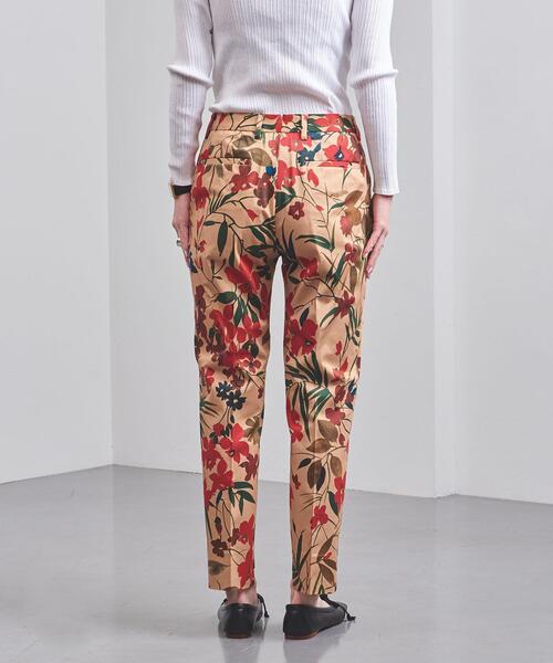 INCOTEX（インコテックス）の「＜INCOTEX（インコテックス）＞TERESA フラワープリント スリムパンツ◆（その他パンツ・レディース・ベージュ/ケリー・40/38/42）」の5枚目の写真