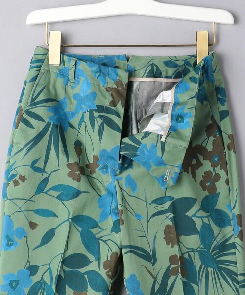 INCOTEX（インコテックス）の「＜INCOTEX（インコテックス）＞TERESA フラワープリント スリムパンツ◆（その他パンツ・レディース・ベージュ/ケリー・40/38/42）」の10枚目の写真