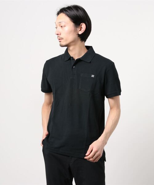 BILLABONG（ビラボン）の「ＢＩＬＬＡＢＯＮＧ/ビラボン ポロシャツ BB011-170（ポロシャツ・メンズ・ネイビー/ホワイト/ブラック・L/M/XL）」の2枚目の写真