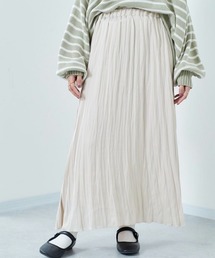 ソフトプリーツスカート